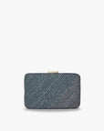 Carmen Woven Straw Clutch Bag