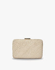 Carmen Woven Straw Clutch Bag