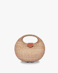 Ines Wicker Straw Basket Bag