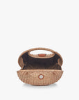 Ines Wicker Straw Basket Bag