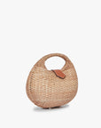 Ines Wicker Straw Basket Bag