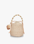 Kan Straw Bucket Bag