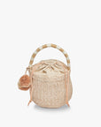 Kan Straw Bucket Bag