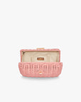 Lou Wicker Straw Clutch Bag