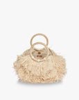 Merida Straw Fringe Tote Bag
