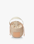 Mila Straw Bucket Bag