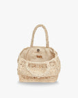 Mini Amina Straw Tote Bag