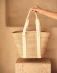 Toci Straw Tote Bag