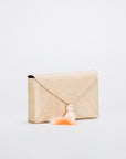 Cassia Straw Clutch Bag