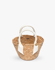 Mini Rosie Ribbon Straw Tote