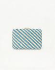Carmen Woven Straw Clutch Bag