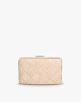 Cosette Woven Straw Clutch Bag