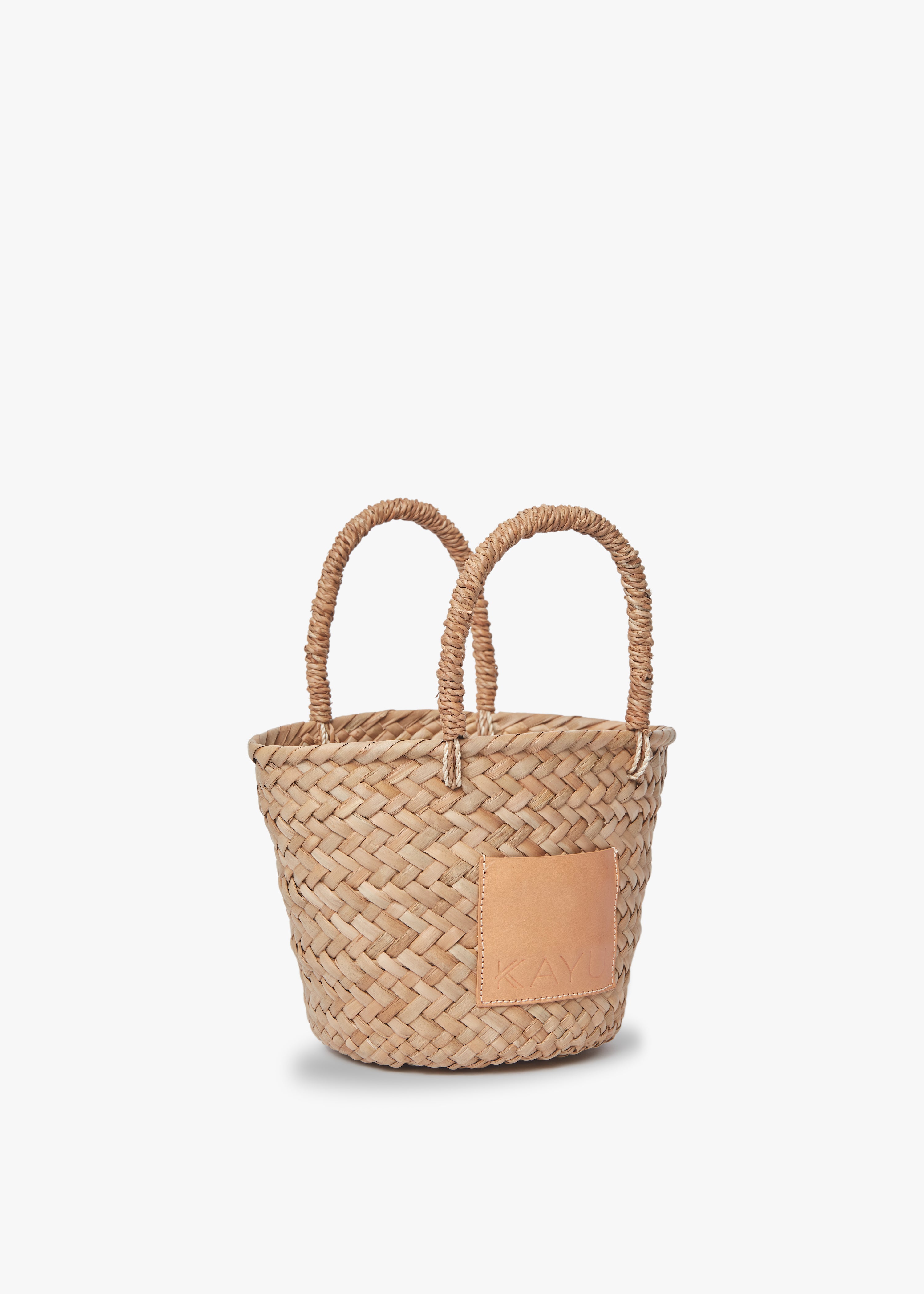 Mini Francisca Straw Tote – Kayu