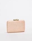 Jen clutch with white Stone