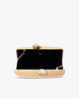 Jen clutch with white Stone